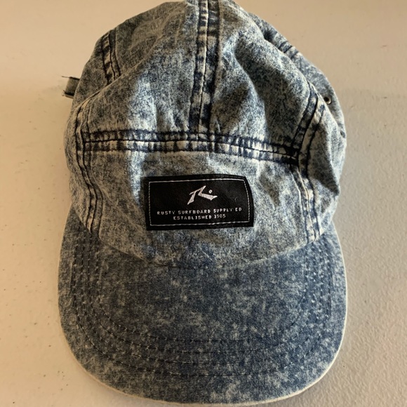 Rusty 5 Panel Camp Hat 